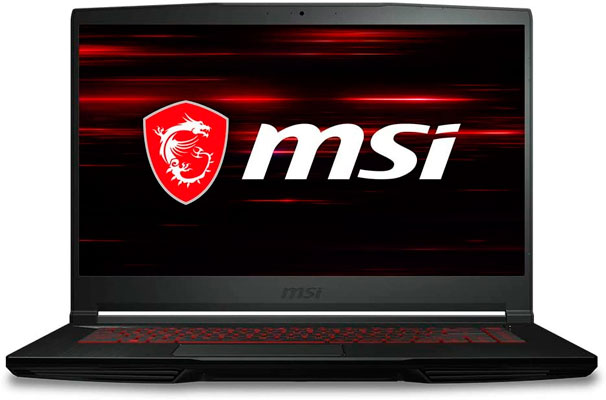 MSI GF63 Thin Las mejores laptops para gaming baratas