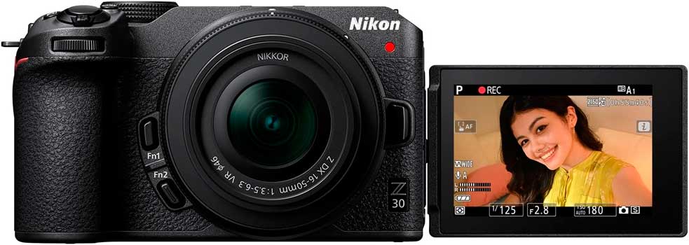 Nikon Z 30. Las mejores cámaras para hacer videoblogs.