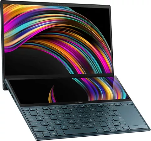 ASUS ZenBook Duo Las mejores laptops Asus. Las mejores marcas de ordenadores portátiles 2024.