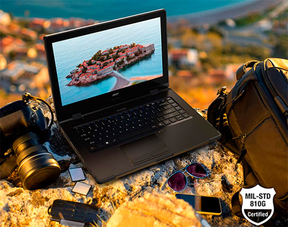 Una laptop ideal para bloggers viajes en exteriores