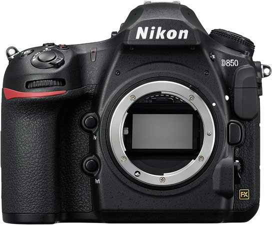 Nikon D850 Las mejores cámaras para diseño gráfico