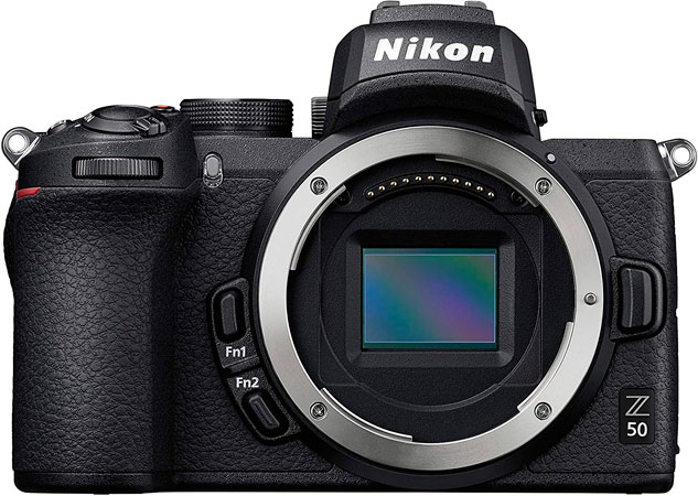 Nikon Z50 Las mejores cámaras para diseño gráfico
