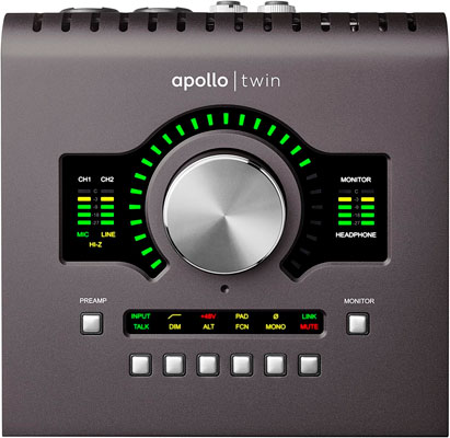 Apollo Twin MkII Las mejores interfaces de audio