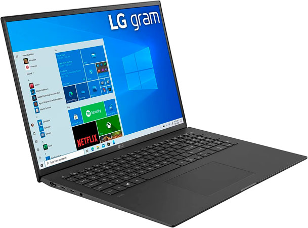 LG gram 17 2021 Las mejores laptops para Diseño Gráfico