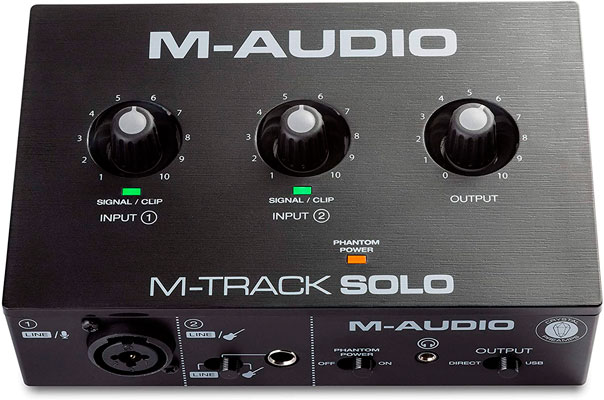 M-Audio M-Track Solo and Duo
