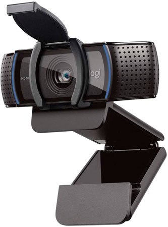 Webcam Logitech C920S HD Pro Las mejores cámaras para streaming en Twitch