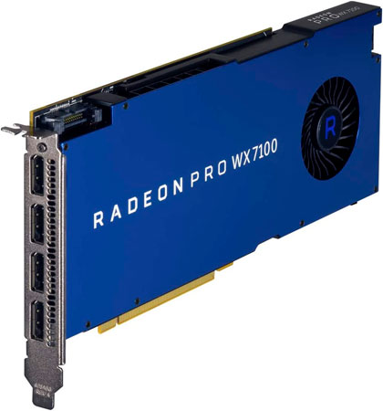 AMD Radeon Pro WX 7100 Las mejores tarjetas gráficas