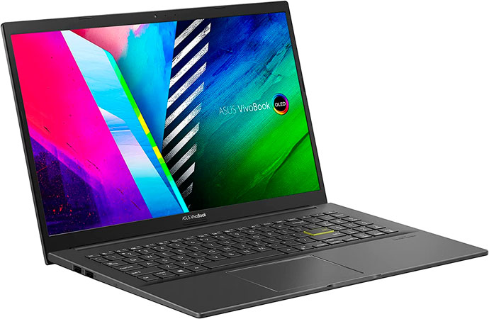 ASUS VivoBook 15 OLED Las mejores laptops baratas para diseño gráfico