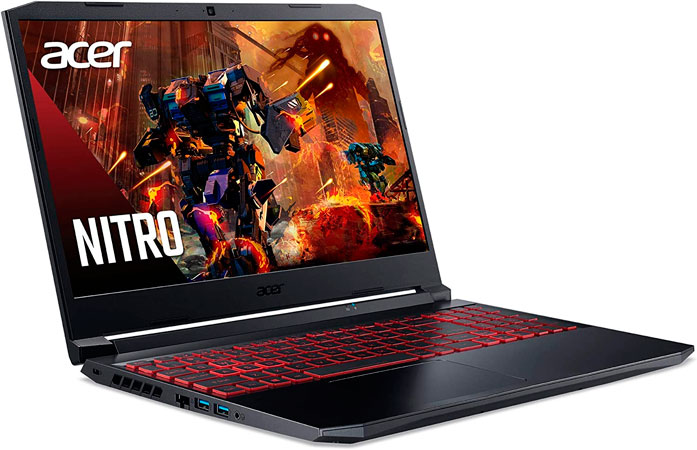 Acer Nitro 5 Las mejores laptops baratas para diseño gráfico