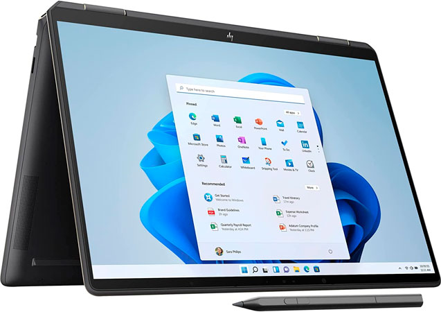 HP Spectre x360 Las mejores laptops para varios monitores