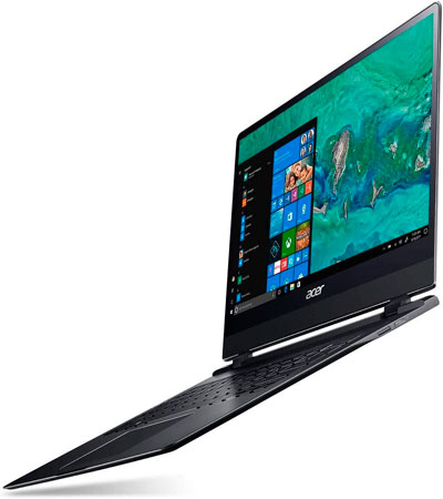 Acer Swift 7 Ultrafina Mejores laptops para trabajo y estudio en la nube