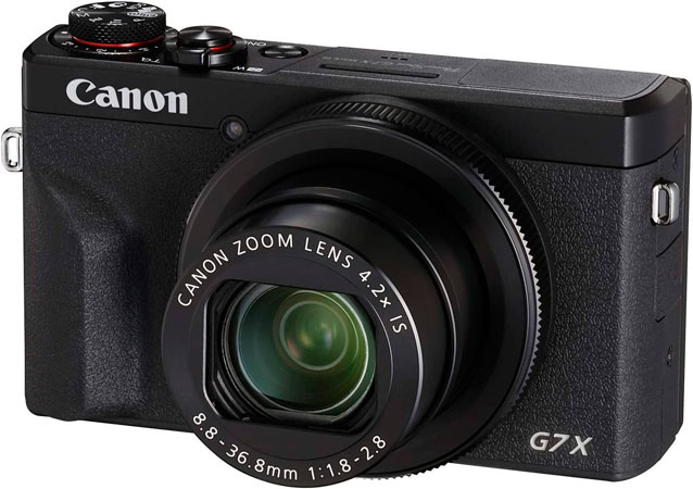 Canon PowerShot G7 X Mark III Las mejores videocamaras para streaming