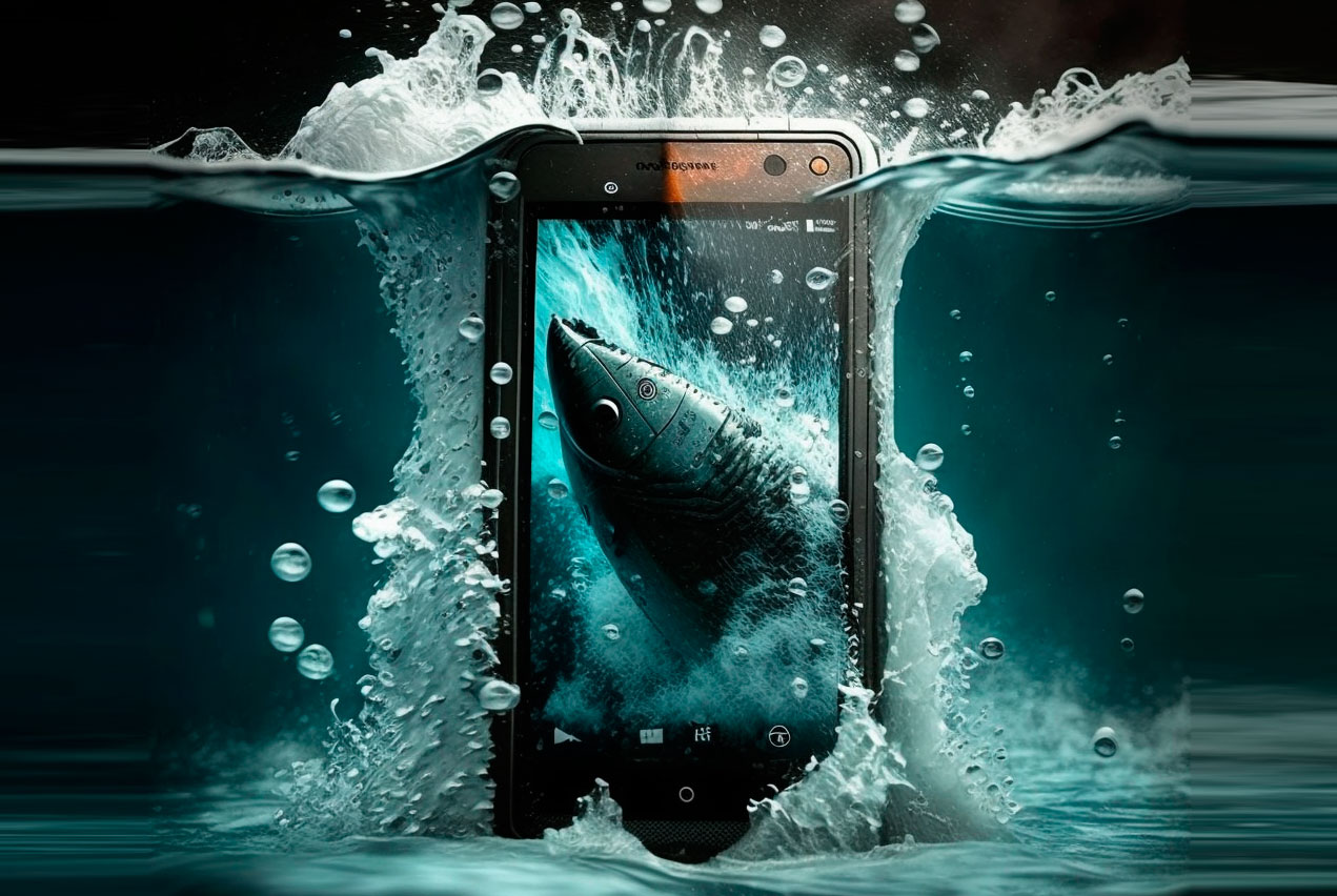Los mejores smartphones resistentes al agua