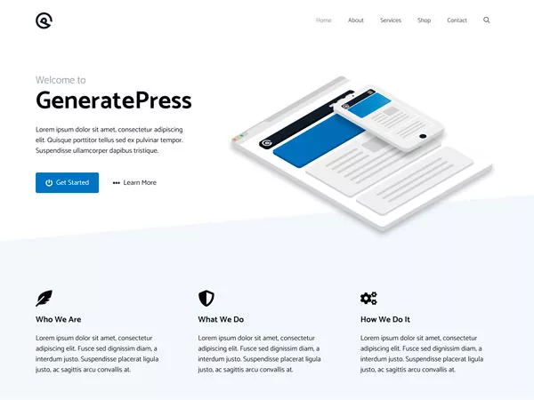 GeneratePress Los temas WordPress mas rapidos