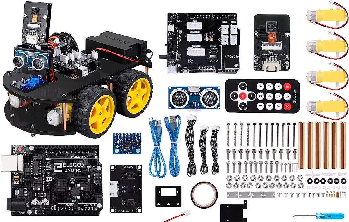 Los mejores kits de robotica con Arduino