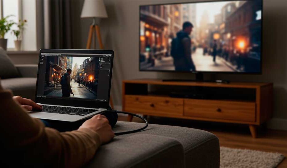 Cómo conectar una laptop a una TV con HDMI