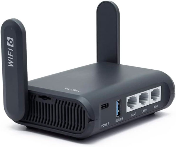 GL.iNet GL-AXT1800 Los mejores routers portátiles para viaje