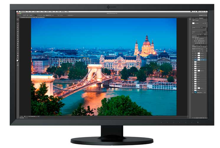 EIZO ColorEdge CS2731. Los mejores monitores para diseño gráfico.