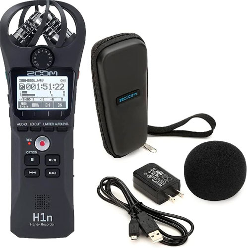 Zoom H1n Handy Recorder. Las mejores grabadoras de voz.