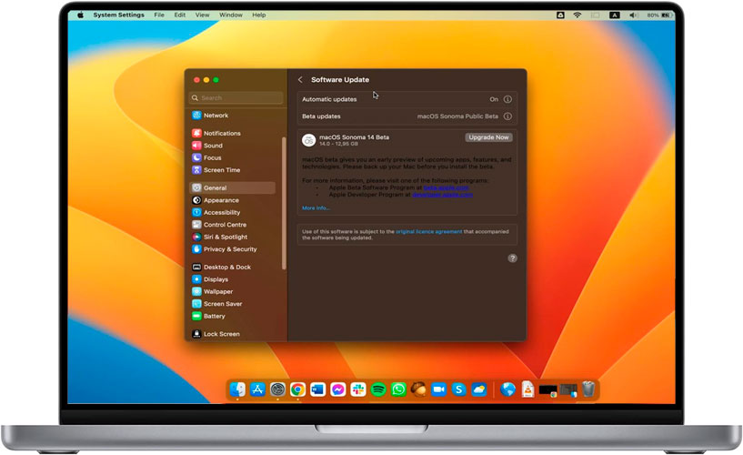 Cómo instalar macOS 14 Sonoma en tu MacBook o Mac