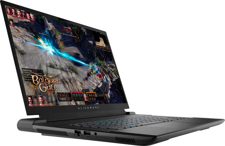 Dell Alienware m16 R1 2023. Top gaming laptop brands.