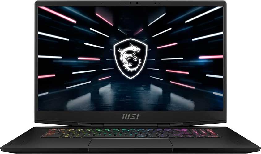 MSI Stealth GS77. Top gaming laptop brands.