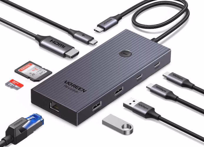 Hub USB-C con Ethernet integrado