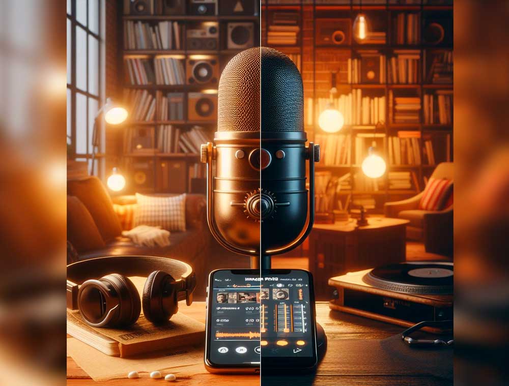Podcast vs radio online