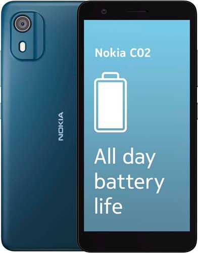 Nokia C02. Los mejores móviles de 5 pulgadas.
