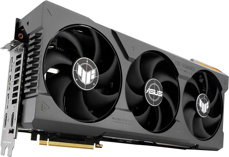 ASUS TUF Gaming NVIDIA GeForce RTX 4080 SUPER OC Edition. Las mejores tarjetas gráficas para Stable Diffusion.