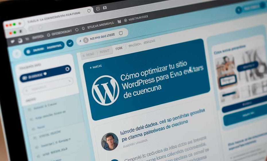 optimizar tu sitio WordPress