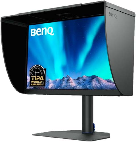 BenQ SW272U. Mejores Monitores BenQ para Diseño Gráfico y Fotografía.