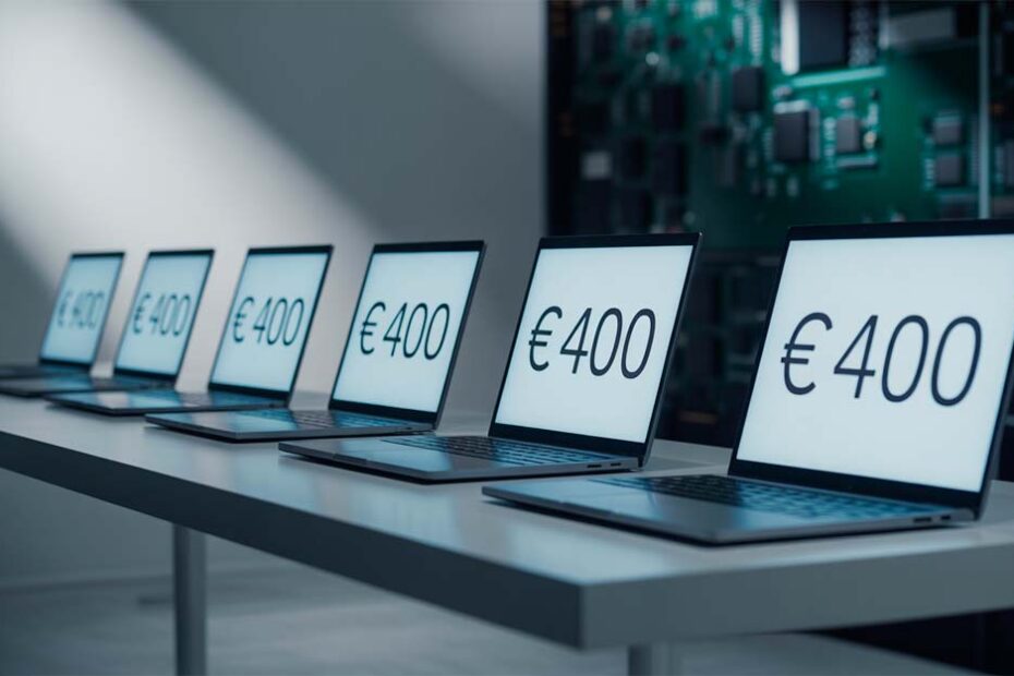 Los mejores portátiles por menos de 400 euros