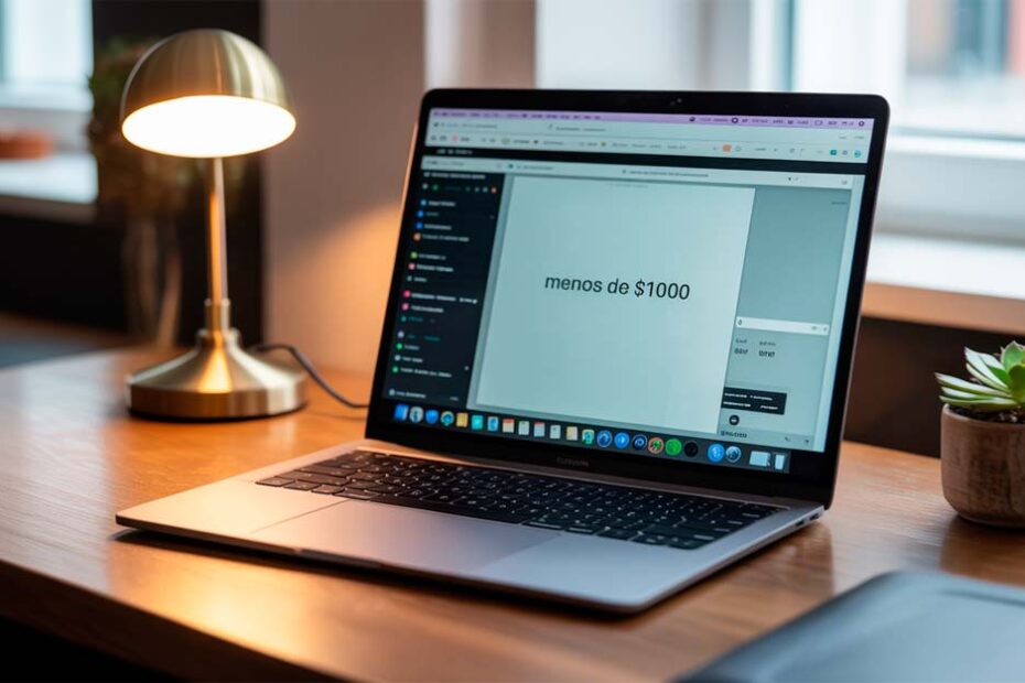 Las 5 mejores laptops por menos de 1000 dólares