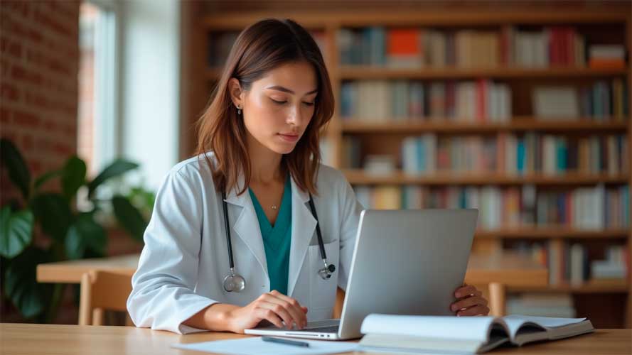 Cómo estudiar medicina aprovechando al máximo tu laptop. Laptop para estudiantes de medicina.