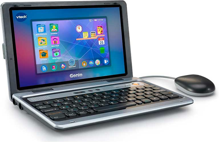 Vtech Genio XL. Mejores laptops para niños.