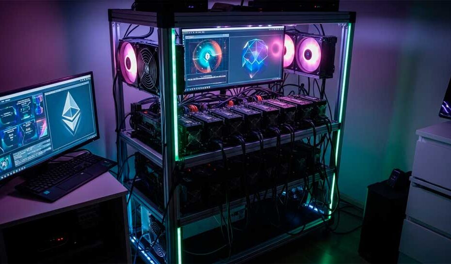 Cómo minar criptomonedas en casa