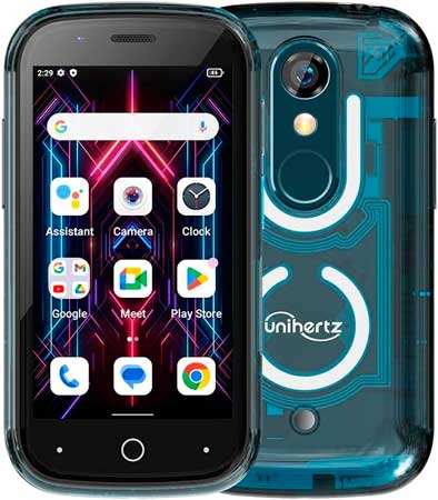 Unihertz Jelly Star. Los mejores celulares compactos para trabajo.