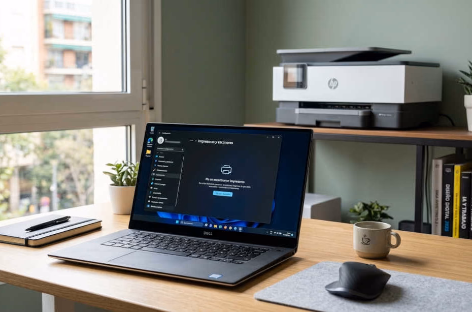 Impresora desaparece después de actualizar Windows: Configuración de impresoras en Windows 11 sin dispositivos detectados después de actualizar