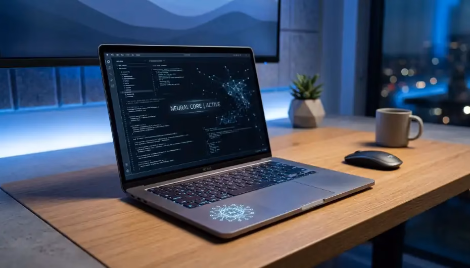 Laptop Copilot+ PC con procesamiento de inteligencia artificial local