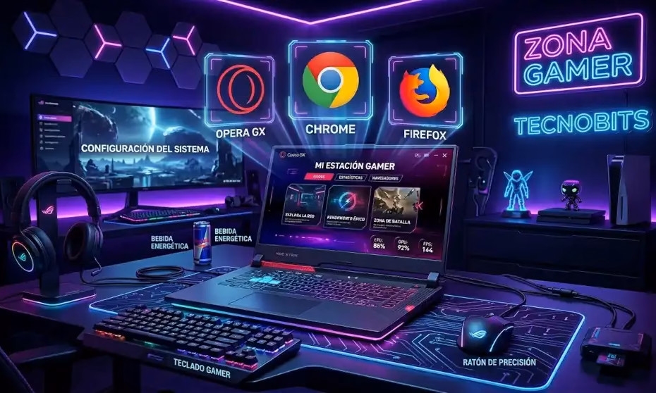 Mejores navegadores para gaming: comparativa de los mejores navegadores para gaming