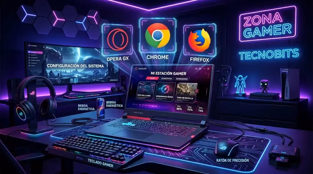 Mejores navegadores para gaming: comparativa de los mejores navegadores para gaming